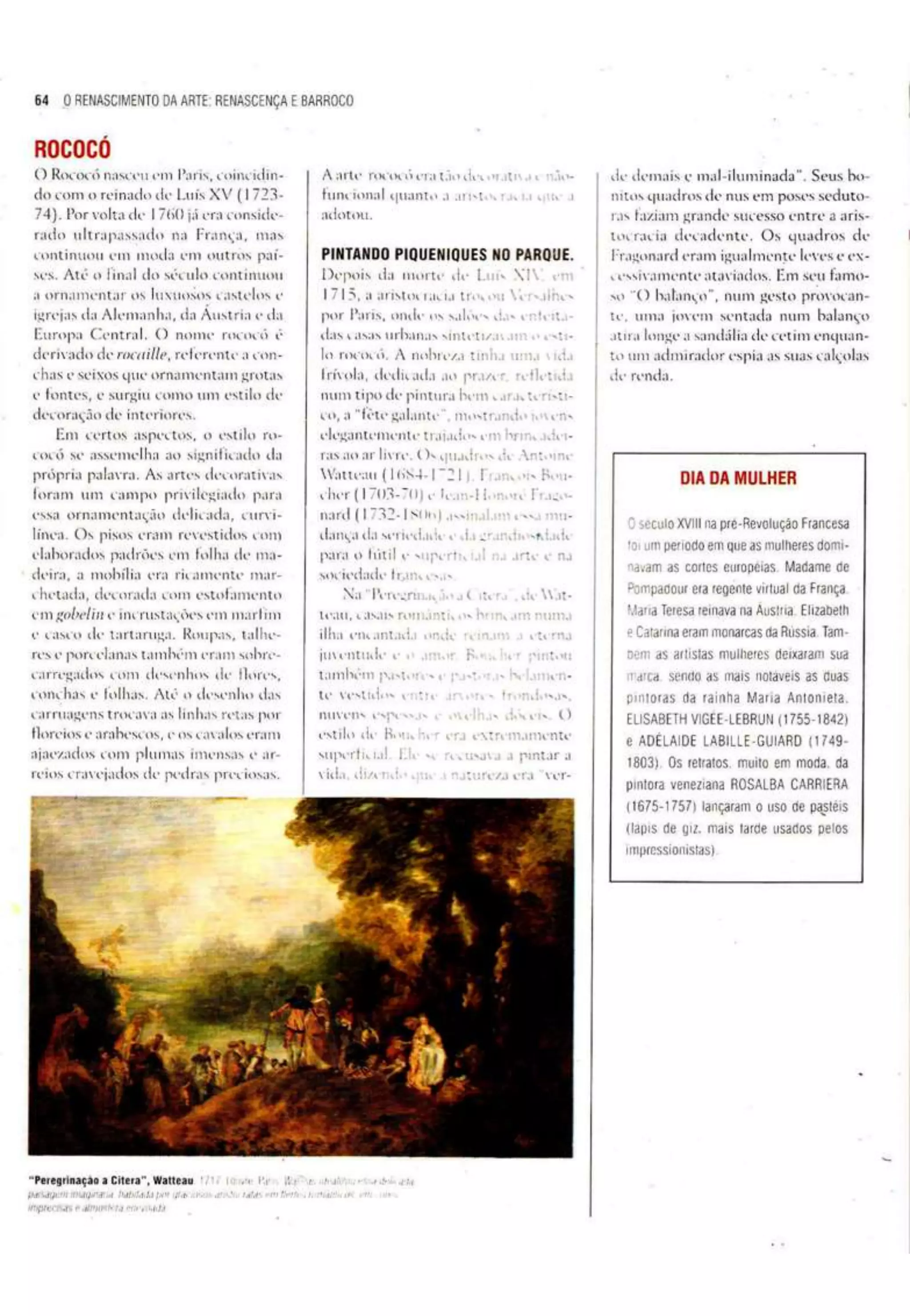 Arte comentada, da pré história ao pós-moderno