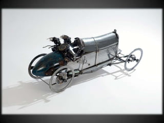 Arte com peças de automóveis