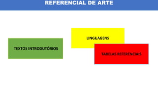 REFERENCIAL DE ARTE
 