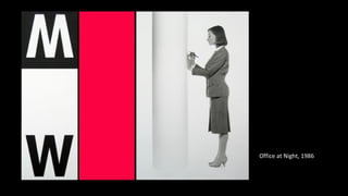 Office at Night, 1986 
 