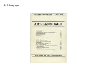 Art & Language
 