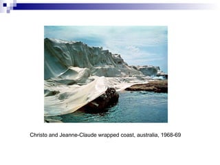 Christo and Jeanne-Claude wrapped coast, australia, 1968-69 