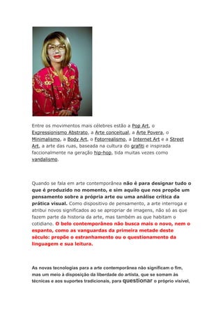 Arte contemporanea 2