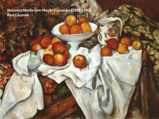 Natureza Morta com Maçãs e Laranjas (1895-1900)
Paul Cézanne
 