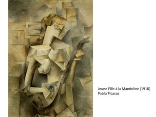 Jeune Fille à la Mandoline (1910)
Pablo Picasso
 