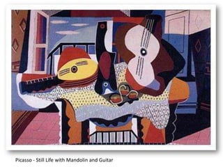 Picasso - Still Life with Mandolin and Guitar
 
