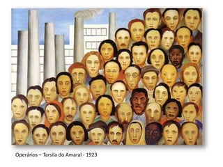 Operários – Tarsila do Amaral - 1923
 