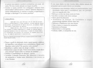 A Arte da Guerra Eleitoral