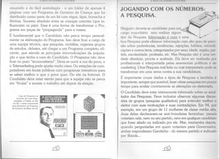 A Arte da Guerra Eleitoral