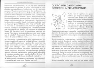 A Arte da Guerra Eleitoral