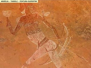 ARGÉLIA – TASSILI – PINTURA RUPESTRE 