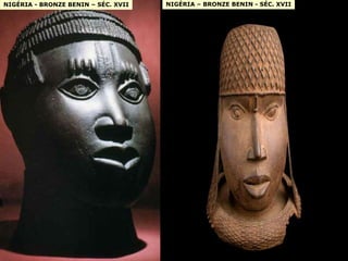 NIGÉRIA - BRONZE BENIN – SÉC. XVII NIGÉRIA – BRONZE BENIN - SÉC. XVII 
