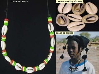 COLAR DE CAURIS CAURIS VERNIS ( BÚZIOS) COLAR DE CAURIS 