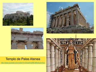 Partenón,
Acrópolis de Atenas
 