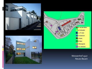 Weissenhof 1927 
Neues Bauen 
 