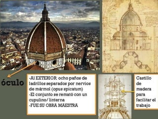 Arte del renacimiento. Arquitectura