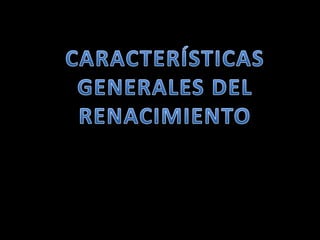 Arte del renacimiento. Arquitectura