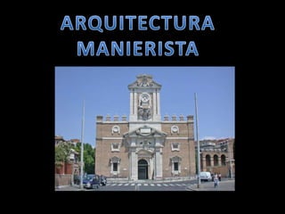 Arte del renacimiento. Arquitectura