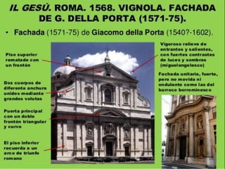 Arte del renacimiento. Arquitectura