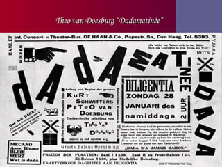 Theo van Doesburg “Dadamatinée” 