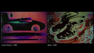 Austin Healy 2 - 1980

Boots - 1982

 