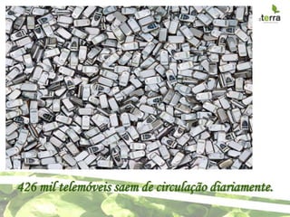 426 mil telemóveis saem de circulação diariamente.
 