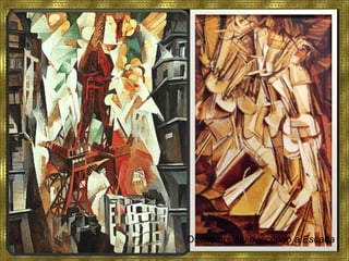 Duchamp, Nu descendo a Escada
 