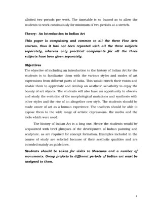 Study Program Art Pdf Art educationfinal syllabus | PDF