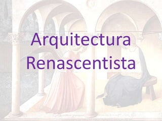 Classicismo -princípio que defende o regresso aos valores da Antiguidade Clássica.ARTE  RENASCENTISTAPinturaArquitecturaEscultura