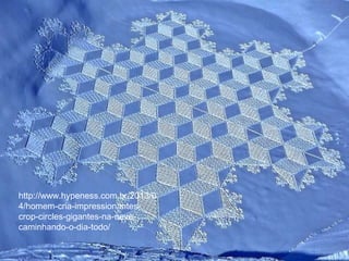 http://www.hypeness.com.br/2013/0
4/homem-cria-impressionantes-
crop-circles-gigantes-na-neve-
caminhando-o-dia-todo/
 