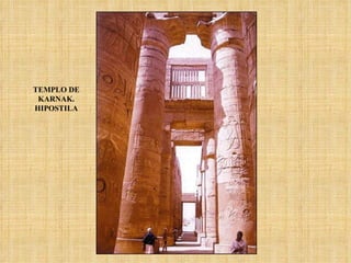 TEMPLO DE KARNAK. HIPOSTILA 