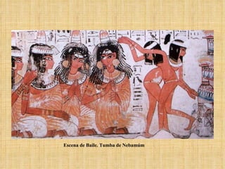 Escena de Baile. Tumba de Nebamúm 