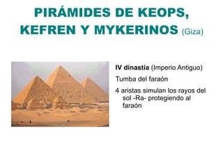 Construcciones más características: tumbas  y  templos 