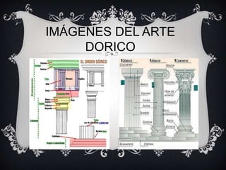 IMÁGENES DEL ARTE 
DORICO 
