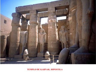 TEMPLO DE KARNAK. HIPOSTILA
 