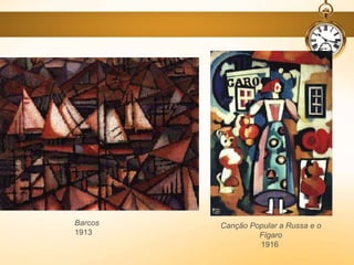 Barcos
1913
Canção Popular a Russa e o
Fígaro
1916
 