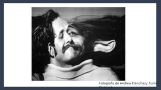  Então não se pode mais, em
nenhum desses exemplos, dizer
que os artistas estão operando
dentro das possibilidades
propagadas. Eles estão, na
verdade, ultrapassando os limites
das máquinas semióticas e
reinventando radicalmente os
seus programas e suas
finalidades.
Fotografia de Andrew Davidhazy. Fonte:
Pinterest.
 