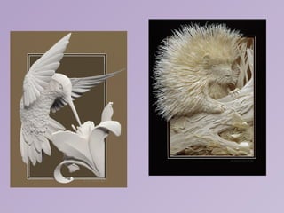 Arte em papel, by Calvin Nicholls