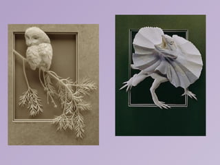 Arte em papel, by Calvin Nicholls