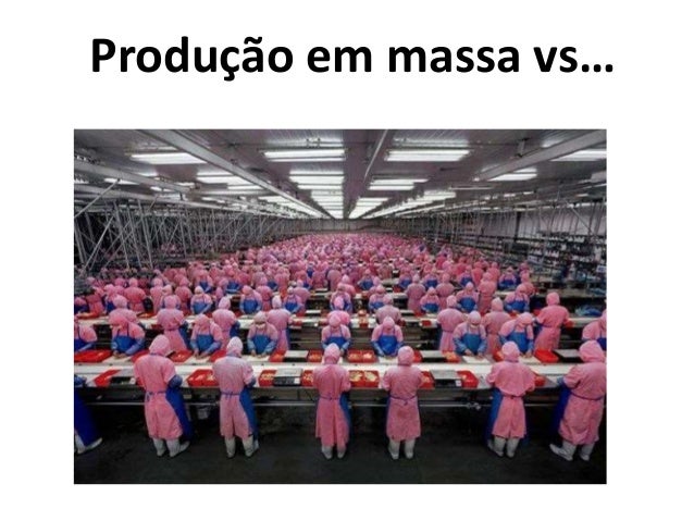 Arte em vez de produção em massa