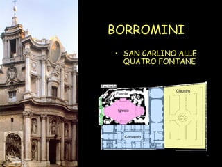 BORROMINI SAN CARLINO ALLE QUATRO FONTANE 