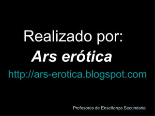 Arte Erotico | PPT