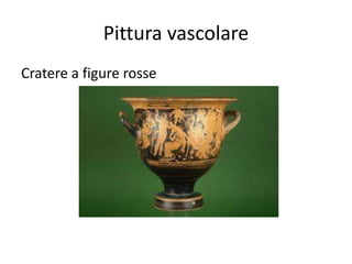 Pittura vascolare
Cratere a figure rosse
 