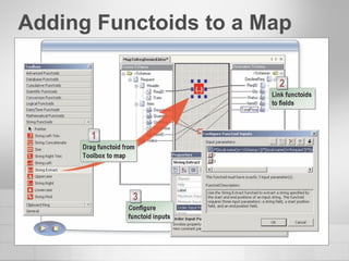 Adding Functoids to a Map 