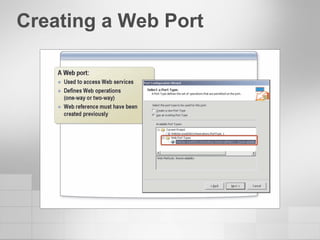 Creating a Web Port 