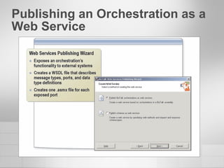 Publishing an Orchestration as a Web Service 