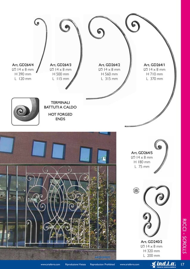 Arteferro catalogue compendium PDF Manufacturing Industry Industries