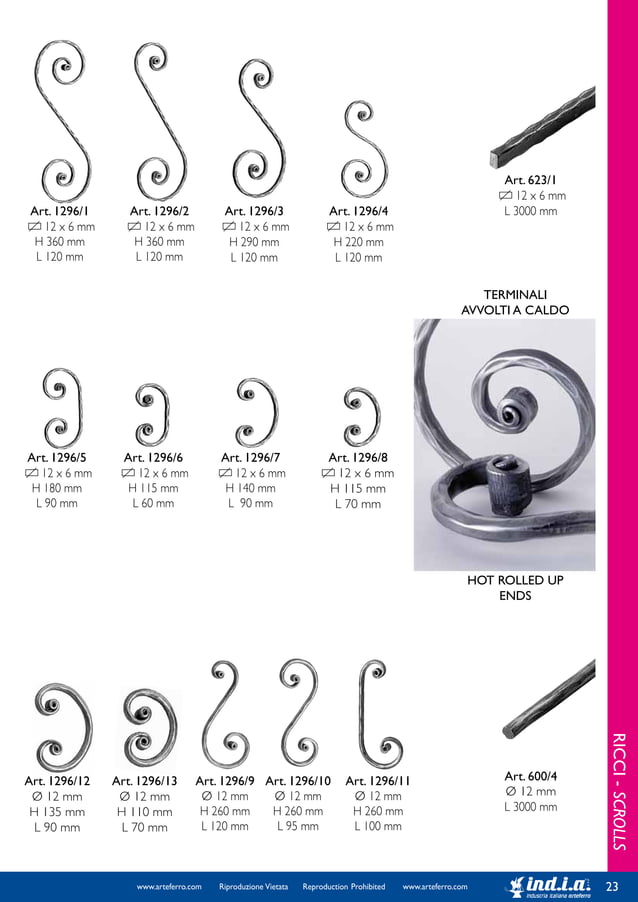 Arteferro catalogue compendium PDF Manufacturing Industry Industries