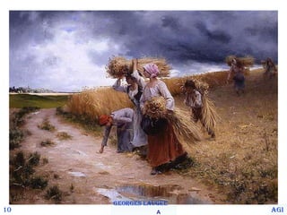 10 Georges Laugee   A l’approche du grain Agi 
