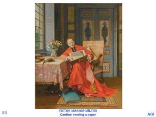 23 Victor Marais-Milton   Cardinal reading a paper Agi 